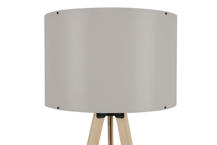 Opviq Lámpara de Pie AYD-1208 Beige y Crema